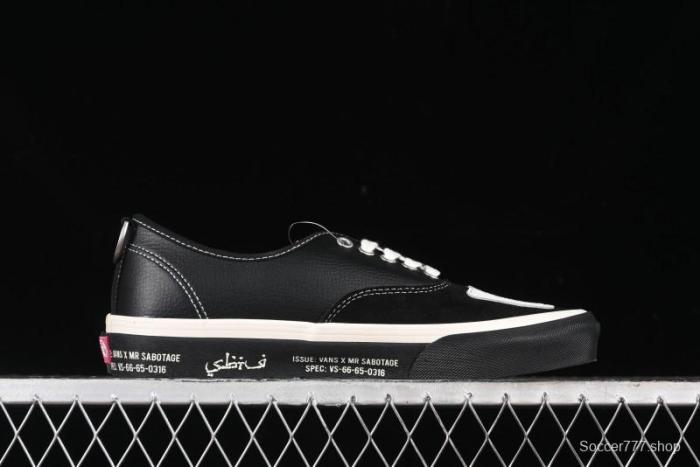 Vans Authentic Low-Top Canvas Sneakers with Vulcanized Sole - VN000BW5BPR