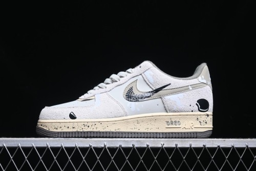 Nike Air Force 1 '07 Low Milk Cookie Custom Low-Top Casual Sneakers for Autumn Winter - KL1210-111