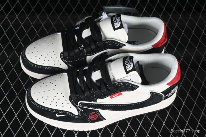 Nike Travis Scott x Fragment Design x Air Jordan 1 Low OG SP AJ1 Low Top Casual Sneakers - SJ2068-146