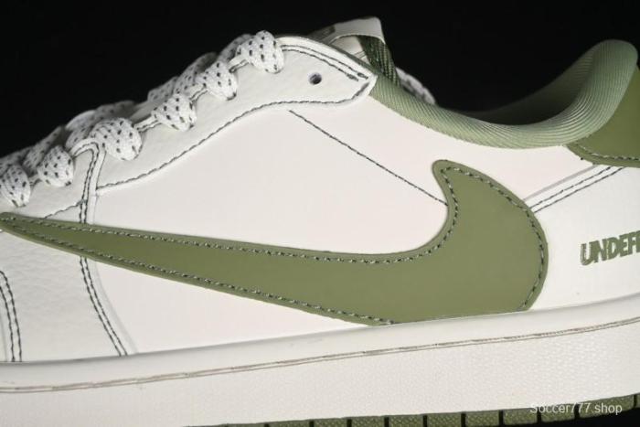 Nike Travis Scott x Fragment Design x Air Jordan 1 Low OG SP AJ1 Sneakers - CH6336-009