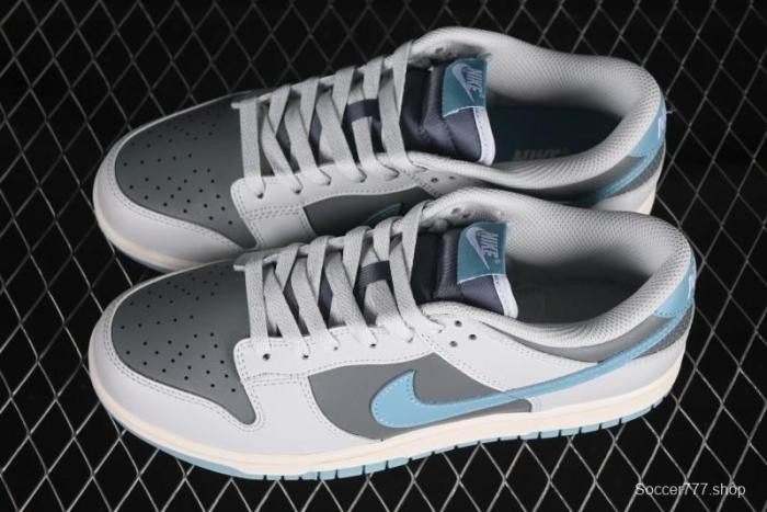 Nike SB Dunk Low Blue Grey Low-Top Casual Skate Shoes - HF5441-001