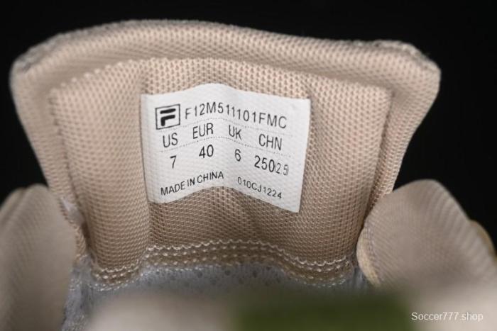 Fila Fusion Fern 2.0 Retro Chunky Sneakers with 3CM Heightening Sole - F12M511101FMC