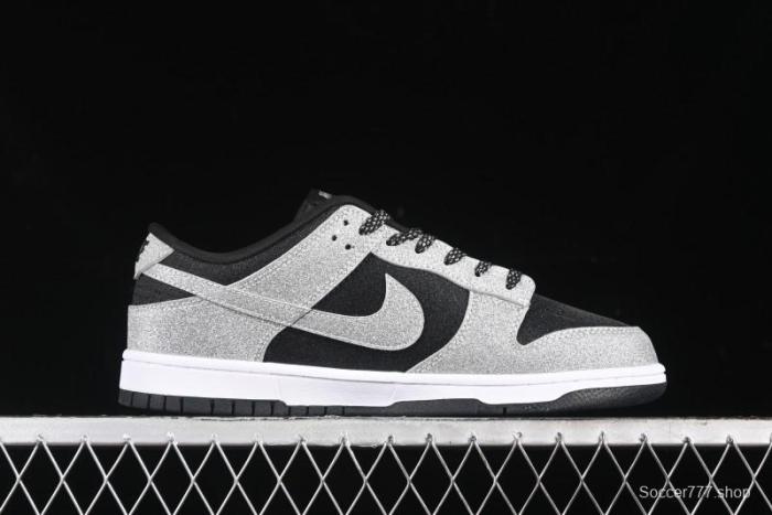 Nike SB Dunk Low Black Reverse Starry Sky Anniversary High-End Custom Low-Top Casual Skate Shoes - KK1333-003