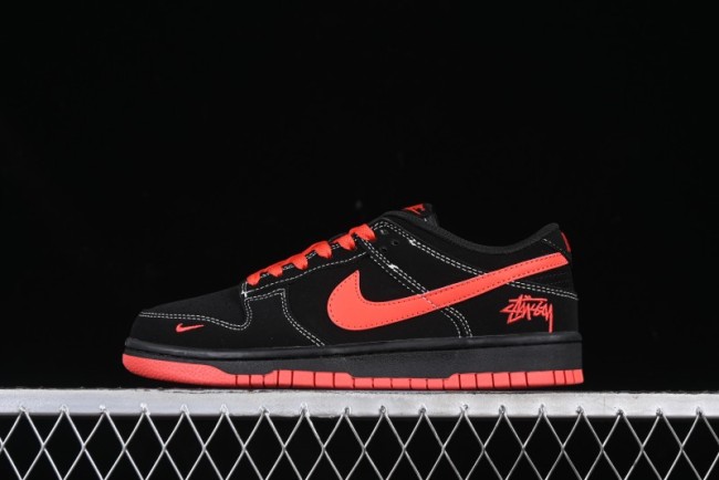 Nike SB Dunk Low Stussy Anniversary Custom Low-Top Casual Skate Shoes - KK1333-028