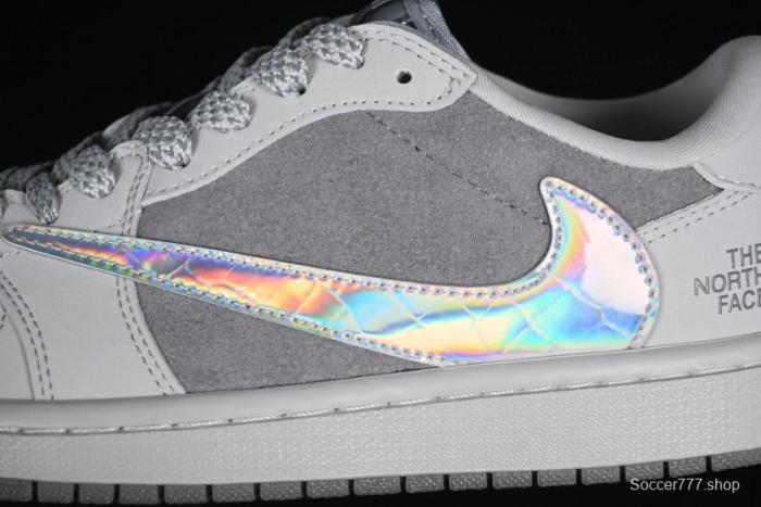 Nike Travis Scott x Fragment Design x Air Jordan 1 Low OG SP AJ1 Low Top Casual Sneakers - AG3702-803