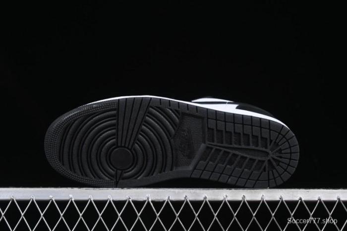 Nike Air Jordan 1 Low AJ1 Black White Panda Low Top Lifestyle Basketball Shoes - 553558-131