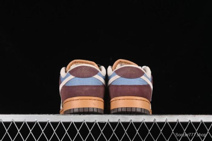 Nike Dunk Low Retro  Love & Peace  Casual Sneakers in Vintage Brown - HQ3459-212