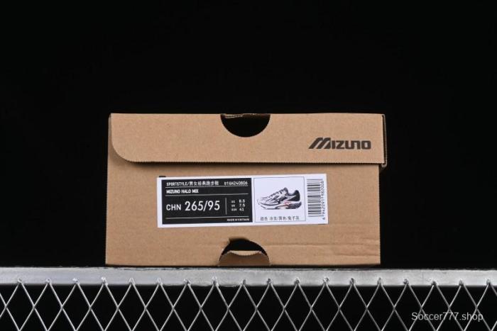 Mizuno Halo Mix Breathable Low-Top Casual Running Shoes - D1GH240806