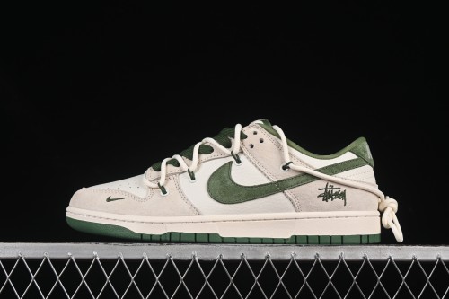 Nike SB Dunk Low Stussy Anniversary Custom Low-Top Skate Shoes - DM6868-094