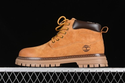 Timberland Classic Mid Waterproof Insulated Boot with Premium Suede Leather - TB10069-1YELLOW