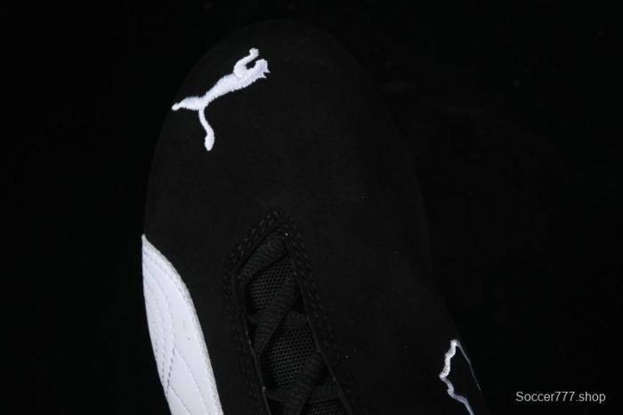 Puma Sparco Future Round Toe Lace-Up Leather Cowhide Fabric Low-Top Lifestyle Casual Shoes - 307936-01