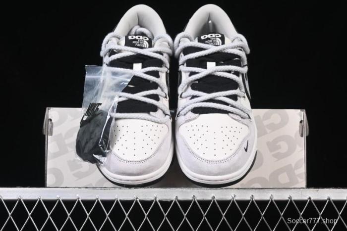Nike SB Dunk Low The North Face x CDG Collaboration Anniversary Edition Customized Low-Top Skateboarding Shoes - XX3168-307