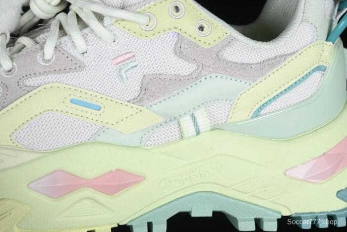 Playful Pastel Chunky Sneakers with Plush Bird Charm – Bold & Whimsical Streetwear Kicks