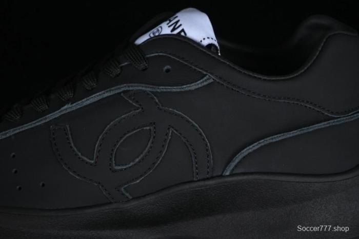 Chanel 25C Tie-Up Flat Casual Lifestyle Shoes - G46372