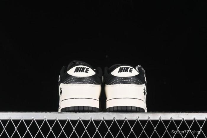 Nike SB Dunk Low Stussy Collaboration - Anniversary High-End Custom Low-Top Casual Sneakers - XY1688-016