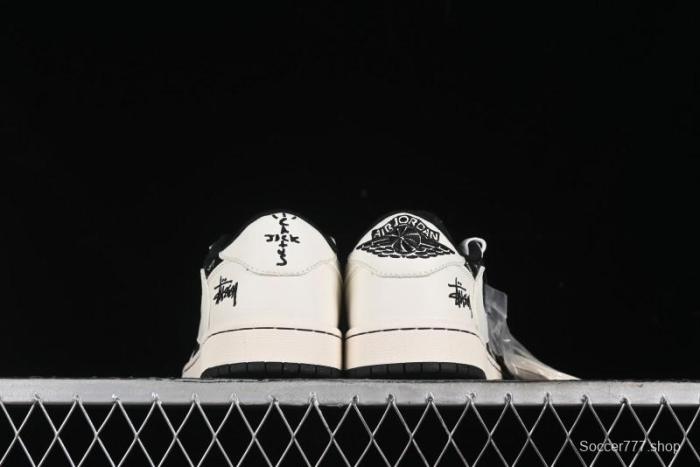 Nike Travis Scott x Fragment Design x Air Jordan 1 Low OG SP Sneakers - SJ2068-128