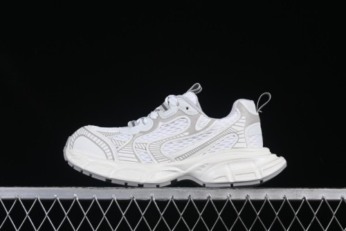 GG-CC Casual Running Shoes with Irregular Design for Trendy Look - 5509 White