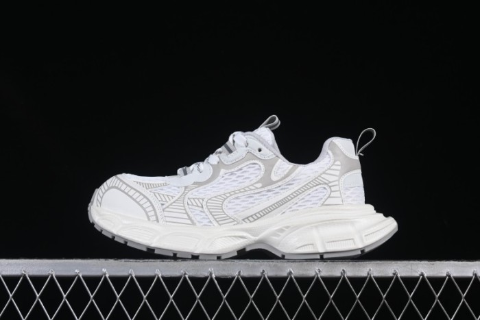 GG-CC Casual Running Shoes with Irregular Design for Trendy Look - 5509 White