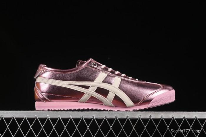 Onitsuka Tiger Mexico 66 SD Low-Top Leather Sneakers for Casual Running - 1183C468-700