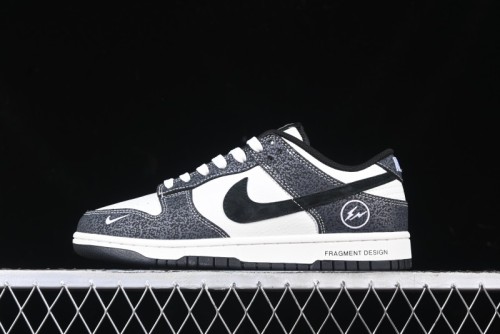 Nike SB Dunk Low Lightning Collaboration Black Swoosh Anniversary Custom Low-Top Skate Shoes - SF1029-401