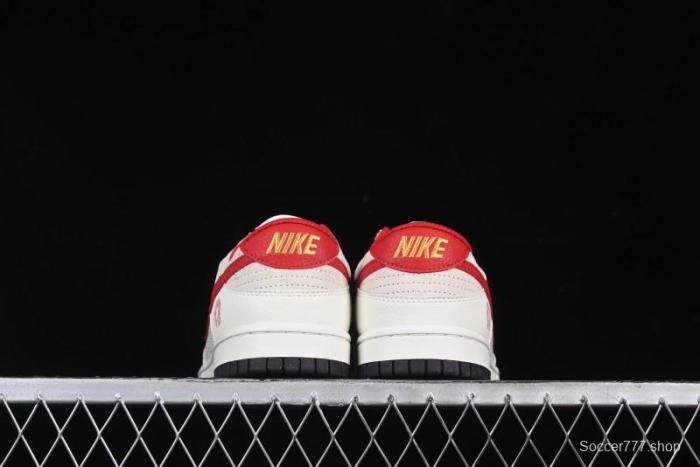 Nike SB Dunk Low Year of the Snake Limited Edition Auspicious Clouds Red Hook Anniversary Custom Low-Top Casual Skate Shoes - DJ2024-094