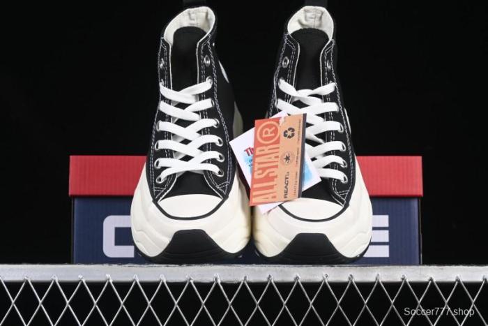 Converse All Star High Top Platform Sneakers with Classic Design - 31312401