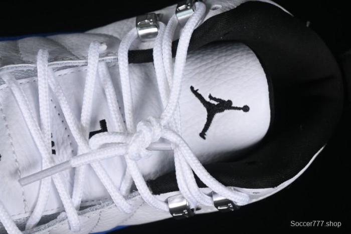 Nike Air Jordan 12 Retro Basketball Shoes in White and Blue - CT8013-140
