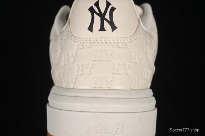 New York Yankees Chunky Liner Mid Denim Monogram Platform Sandals - 3ASXE015N50CRS