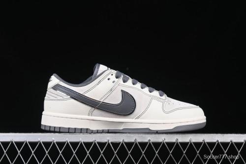 Nike SB Dunk Low Supreme Anniversary Customized Casual Skate Shoes with Double Mini Swoosh - XX3168-303