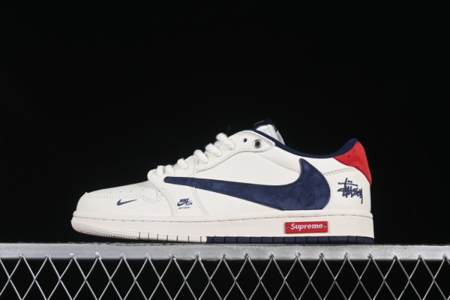 Nike Travis Scott x Fragment Design x Air Jordan 1 Low OG SP AJ1 Low Top Casual Sneakers - SJ2068-147