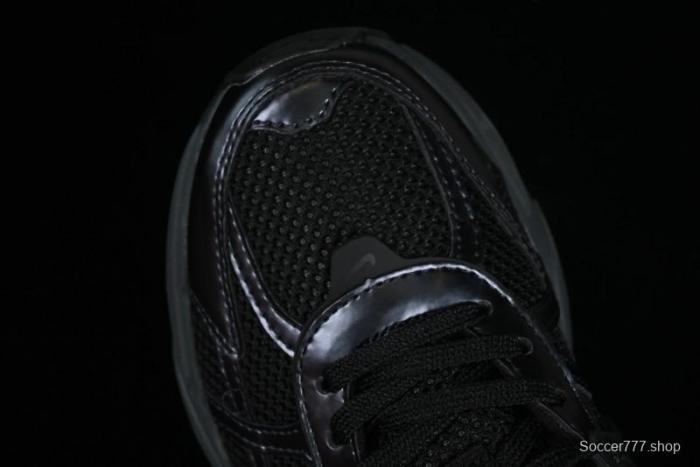 Nike Runtekk V2K Retro Low-Top Running Shoes with Cushlon Midsole and Anti-Slip Design - FD0736-001