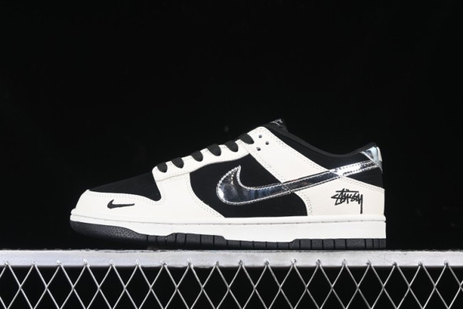 Nike SB Dunk Low Stussy Anniversary Edition Customized Low-Top Casual Skate Shoes - KK1333-015