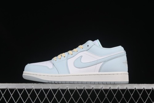 Nike Air Jordan 1 Low AJ1 Mint Blue Low-Top Casual Lifestyle Sneakers - HJ5999-400
