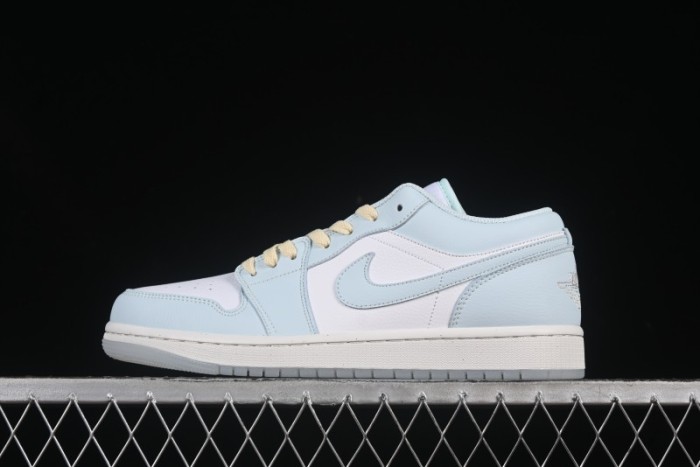 Nike Air Jordan 1 Low AJ1 Mint Blue Low-Top Casual Lifestyle Sneakers - HJ5999-400