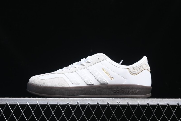 Adidas Clot x Ad Originals Gazelle Indoor Retro Casual Slip-Resistant Wear-Resistant Low-Top Sneakers - IH3719