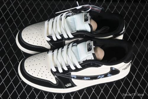 Nike Travis Scott x Fragment Design x Air Jordan 1 Low OG SP AJ1 Low Top Casual Sneakers - XS2024-021