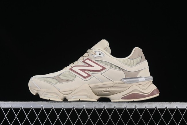 Joe Freshgoods x New Balance 9060 Retro Running Sneakers with ABZORB Cushioning - U9060ZGC