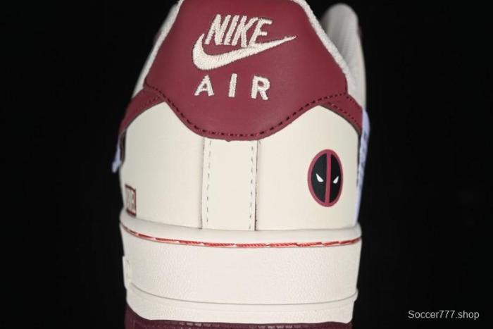Nike Air Force 1'07 Low  Deadpool  Marvel Series Deadpool Casual Sneakers - FB1839-512