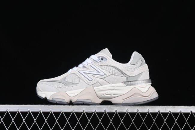 New Balance NB9060 Series Retro Casual Running Shoes with ABZORB Cushioning - U9060FGN