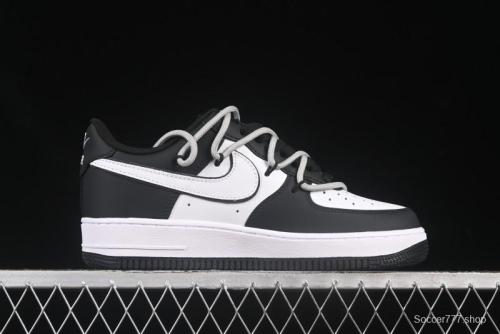 Nike Air Force 1'07 Low Denim Casual Sneakers with Full-Length Air Cushion - ZH0316-071