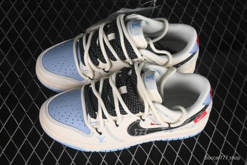 Nike SB Dunk Low Sup Anniversary Customized Low-Top Casual Skate Shoes - FC1688-219