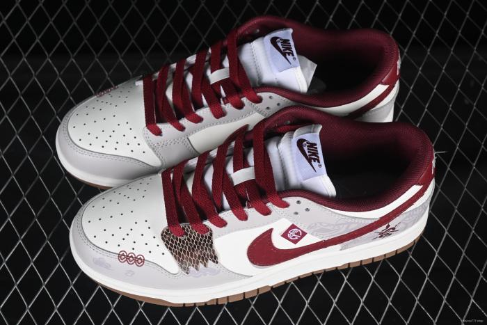 Nike Dunk Low Year of the Snake Limited Edition Low-Top Casual Sneakers - FB7160-161