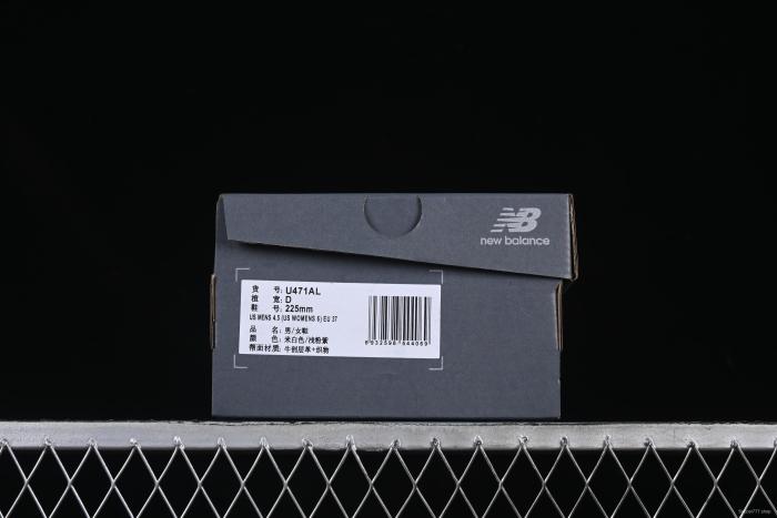 New Balance 471 Series Fabric and Leather Casual Lifestyle Shoes - U471AL