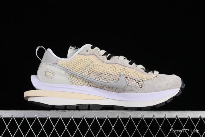 Nike Sacai VaporWaffle 3.0 Deconstructed Sneakers with Overlapping Swoosh and Dual Tongue - CV1363-101