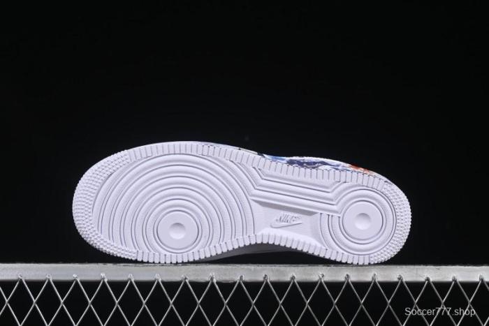 Nike Air Force 1 '07 Low Casual Sneakers with Built-in Full-Length Air Cushion - DD8959-100