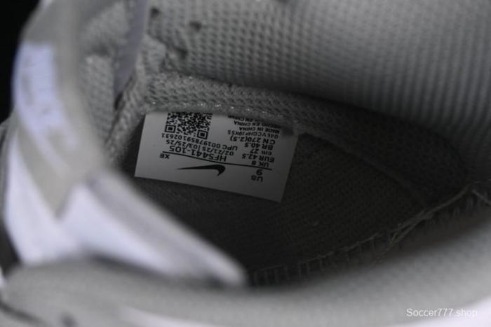 Nike SB Dunk Low White Grey Low-Top Casual Skate Shoes - HF5441-105