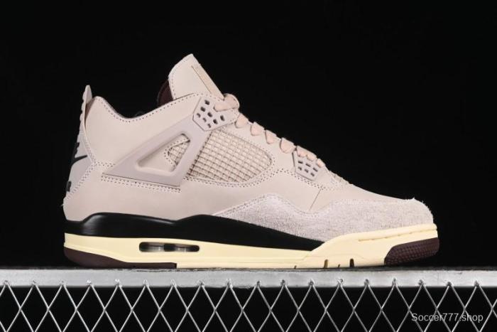 Nike A Ma Maniere x Air Jordan 4 Retro  Fossil Stone  Sneakers - FZ4810-200