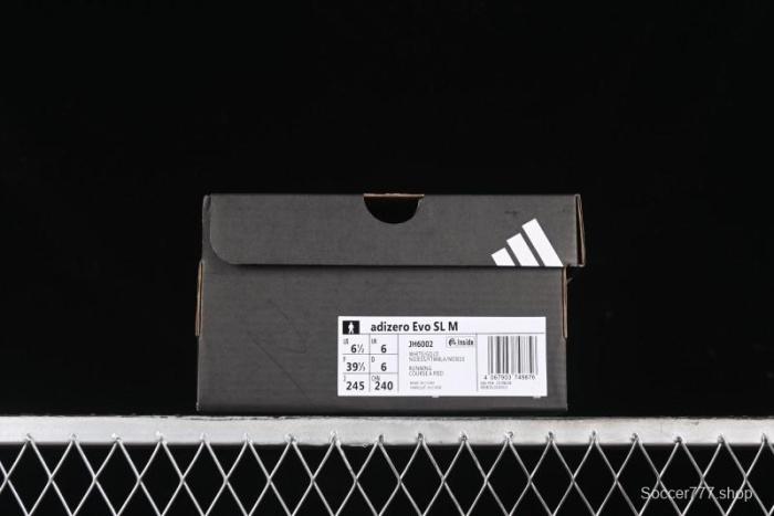 Adidas Adizero Evo SL Lightweight Breathable Cushioned Running Shoes - JH6002