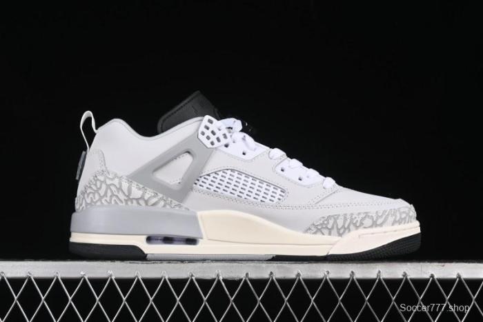 Nike Jordan Spizike Low AJ Hybrid Element All Black Crackle Color Casual Sneakers - HQ1191-011