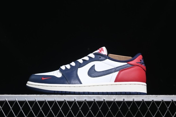 Nike Air Jordan 1 Low OG  Howard University  Casual Sneakers - HQ2993-100